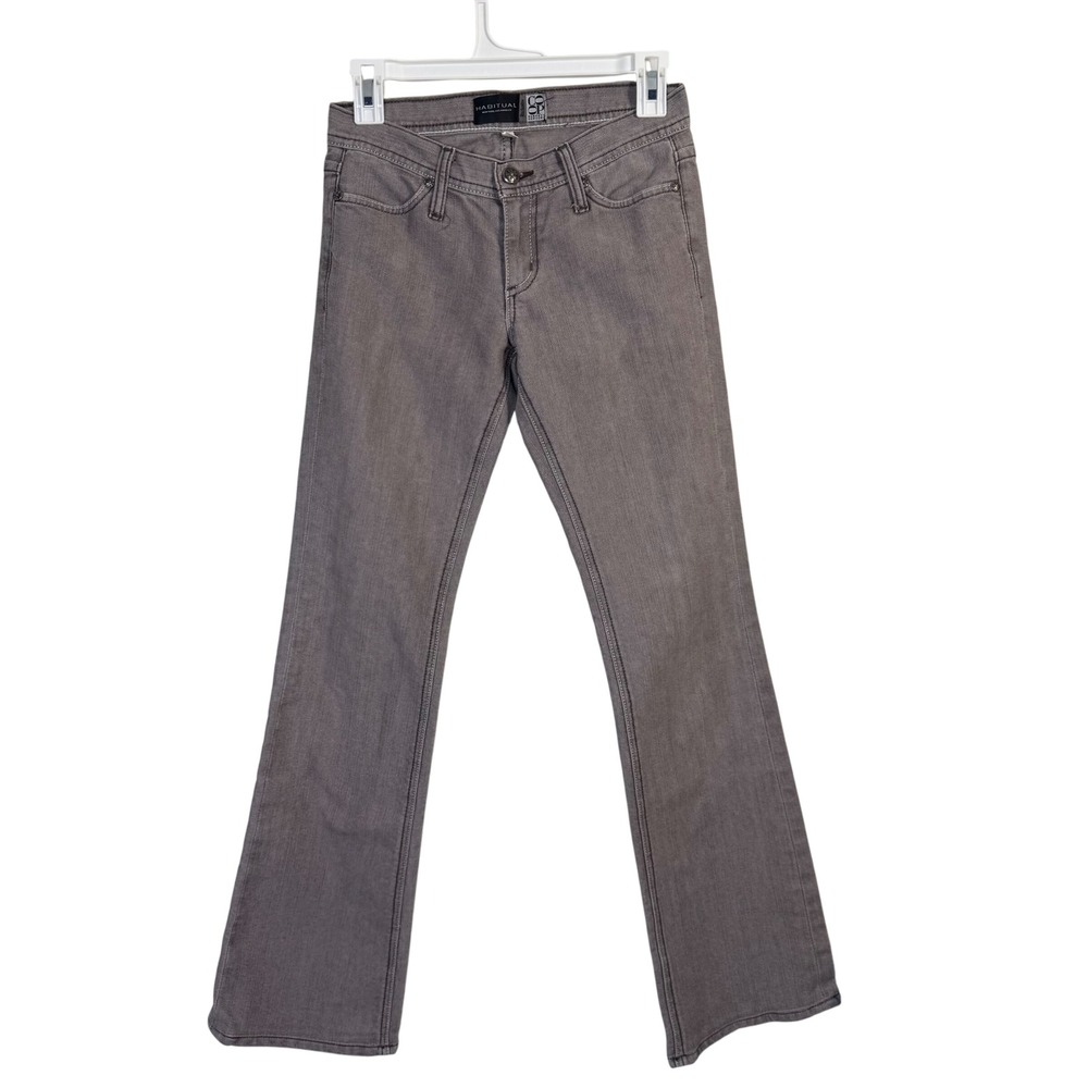 Habitual COOP Barneys Womens Denim 24 Low Rise Bootcut Tan Brown‎